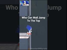 Who Can Wall Jump To The Top?