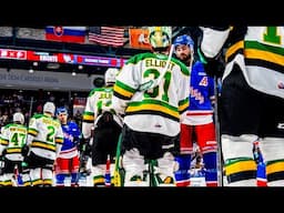 Hard-Fought Series Ends in Tradition as Rangers and Knights Shake Hands