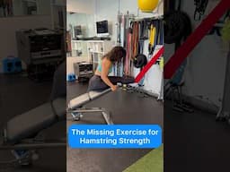 Hamstring Stretch and Strengthening Exercise Combo with Resistance Band