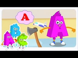 Five Little Alphabets & More Kids Learning Songs by Mr Alphabet