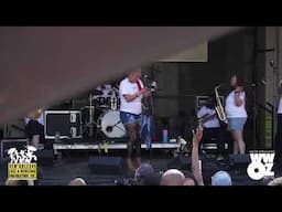 Zena Moses & Rue Fiya’s Allstars at Congo Square Rhythms Fest