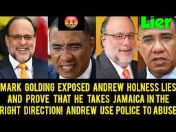 Shocking Mark Golding Exposed Andrew Holness Housing SC@M& Put His Card On The Table! Holness Abuse.
