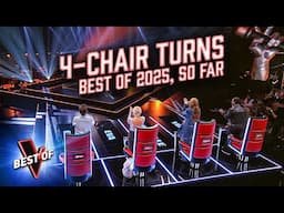 The Very Best 4-CHAIR TURNS of The Voice 2025 So Far