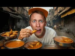 Eating Indian Street Food Until I Get Food Poisoning!
