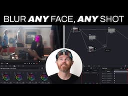 Blur a Face, Even when it gets COVERED UP! DaVinci Resolve