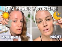 The Exact Products I Use to Look 10 Years YOUNGER (Morning to Night)