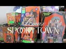 CODE ORANGE: My First Halloween Haul 2025 Lemax Spooky Town Collection Buying Ebay Poshmark Mercari