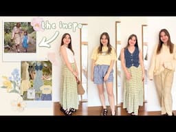 Thrifting my Dream Miss Honey-Inspired Spring Capsule Wardrobe