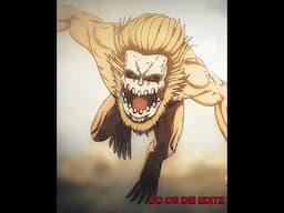 1 vs 3 🔥 ATTACK ON TITAN #trending #aot #erenyeager #viralshort #youtubefeed #anime