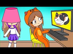 Me Escondí 100 HORAS en la Casa de MANDARINA en Roblox