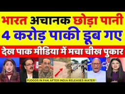 Pak Media Crying Floods In Pakistan After India Released Jhelum Water | Pahalgam Attack | Pak Reacts