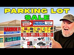 Harbor Freight June Parking Lot Sale!
