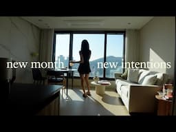 monthly reset routine💐 talking about MINDSET, systems, habits & books to read!