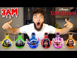 DO NOT ORDER All LILO & STITCH MOVIE POTIONS at 3AM!! (STITCH, ANGEL, LILO & EVIL GRANTU)