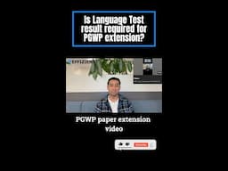 Is Language Test Required for PGWP Extension?