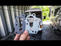 Fixing My Last Oil Leak | Mercedes T1 409D OM617 Oil Filter Gasket