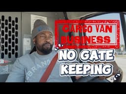 CARGO VAN BUSINESS‼️🚐📦 (NO GATE KEEPING)