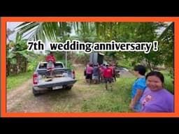 Our 7th Wedding  anniversary  !!!!