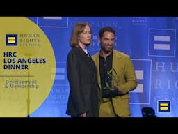 Hannah Einbinder Receives the HRC Visibility Award at the 2025 HRC Los Angeles Dinner