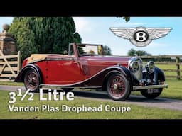 1937 Bentley 3½ Litre Vanden Plas Drophead Coupe - Just 16,000 miles from new!