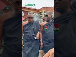 Billionaires Kwame Despite and his brother Ernest Ofori Sarpong arrive at Mamponhene’s funeral