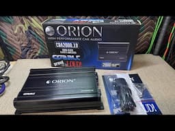 Orion Cobalt CBA2000.1D Overview and Amp Dyno