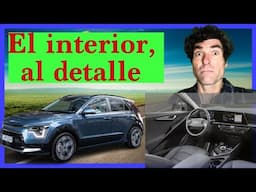 KIA NIRO 2024: análisis del interior, espacio, pantallas y maletero. Coches y zarandajas similares