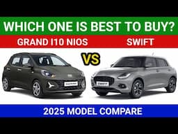 Suzuki Swift vs Hyundai i10 nios || 2025 Model Compare || Auto Compare