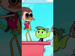 Ballo della gallina! #CartoonNetwork #TeenTitanGo! #Robin #Shorts