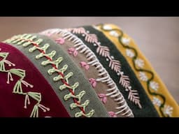 5 Easy Hand-Stitched Borders - Embroidery for Beginners!