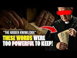The BANNED TEACHINGS of Jesus That Were HIDDEN from You