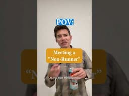 POV: You Meet a “Non-Runner” at a party 🏃🏻🤣🙌. #runner #running