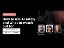 How to use AI safely – and what to watch out for: The Conversation on Artificial Intelligence
