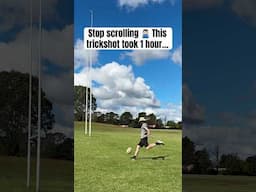 The CRAZIEST rugby kick 🏉 #Shorts