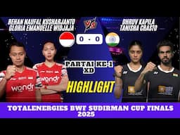KUSHARJANTO/WIDJAJA (INA) vs APILA/CRASTO (IND) | Group D Sudirman Cup Finals 2025