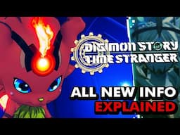 ALL NEW GAMEPLAY & STORY DETAILS EXPLAINED! 🔥DIGIMON STORY TIME STRANGER