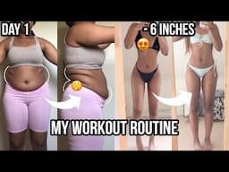 My Workout routine to lose 28 pound weight loss in 35 days