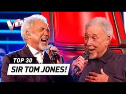 Best Moments and Performances of Sir TOM JONES on The Voice!