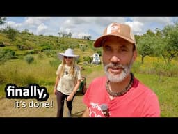 MASSIVE UPGRADE on our OFF GRID HOMESTEAD (PORTUGAL)