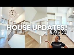 NEW HOME UPDATE! Floors & more | Week 20 Ivy Floorplan by Fischer Homes | 2025 House to Home Update