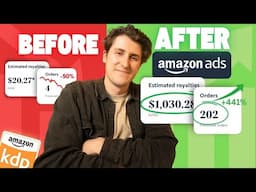 BEGINNER Amazon Ads Tutorial for KDP Authors (Easy & Profitable)