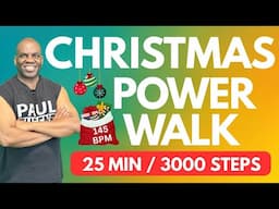 25-Min Christmas in June Power Walk | Burn Calories & Feel the Joy!