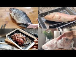 Cleaning Tilapia | How To Clean Black Tilapia and Red Tilapia