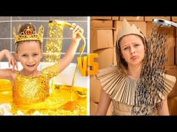 Princesa Rica vs Princesa Falida | Maya e Mary