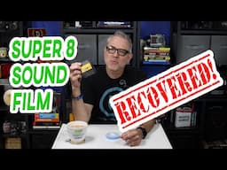 Saved From Destruction! 50 Year Old Super 8 SOUND Film!! Found Film 87