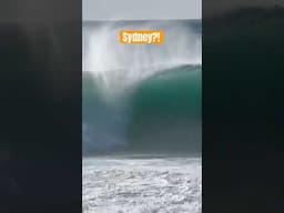 Kobi Clements on Friday in Sydney Australia courtesy of ex Tropical Cyclone Tam. 🎥: Steve Clements