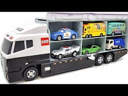 12 Type Cars Tomica☆ Tomica opened and stored in the Okataduke convoy