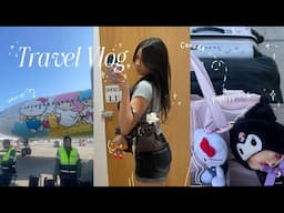 TRAVEL VLOG ✈️: Canada to Philippines, Sanrio airplane, miffy, and a lot of eating!