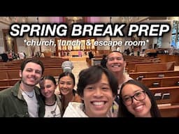 SPRING BREAK PREP *church, lunch and escape room* | The Laeno Family