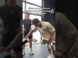 When you know bro is taking something stronger than "creatine"